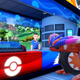A Pokémon trainer rides Koraidon in Pokémon Scarlet.